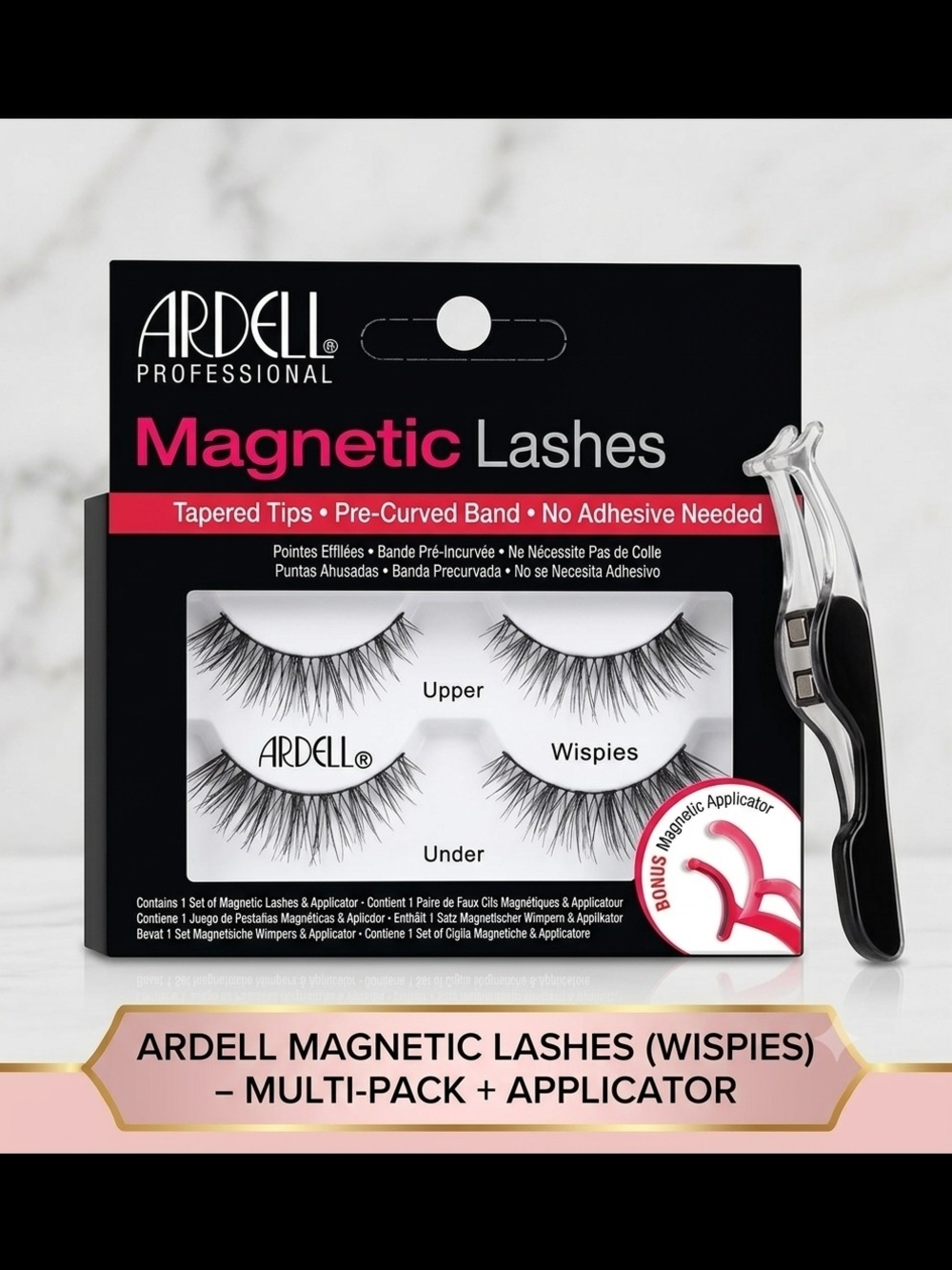 Ardell Magnetic Lashes Wispies in Black (D-1)